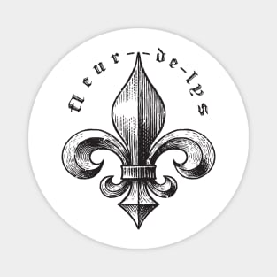 Fleur de lys Magnet